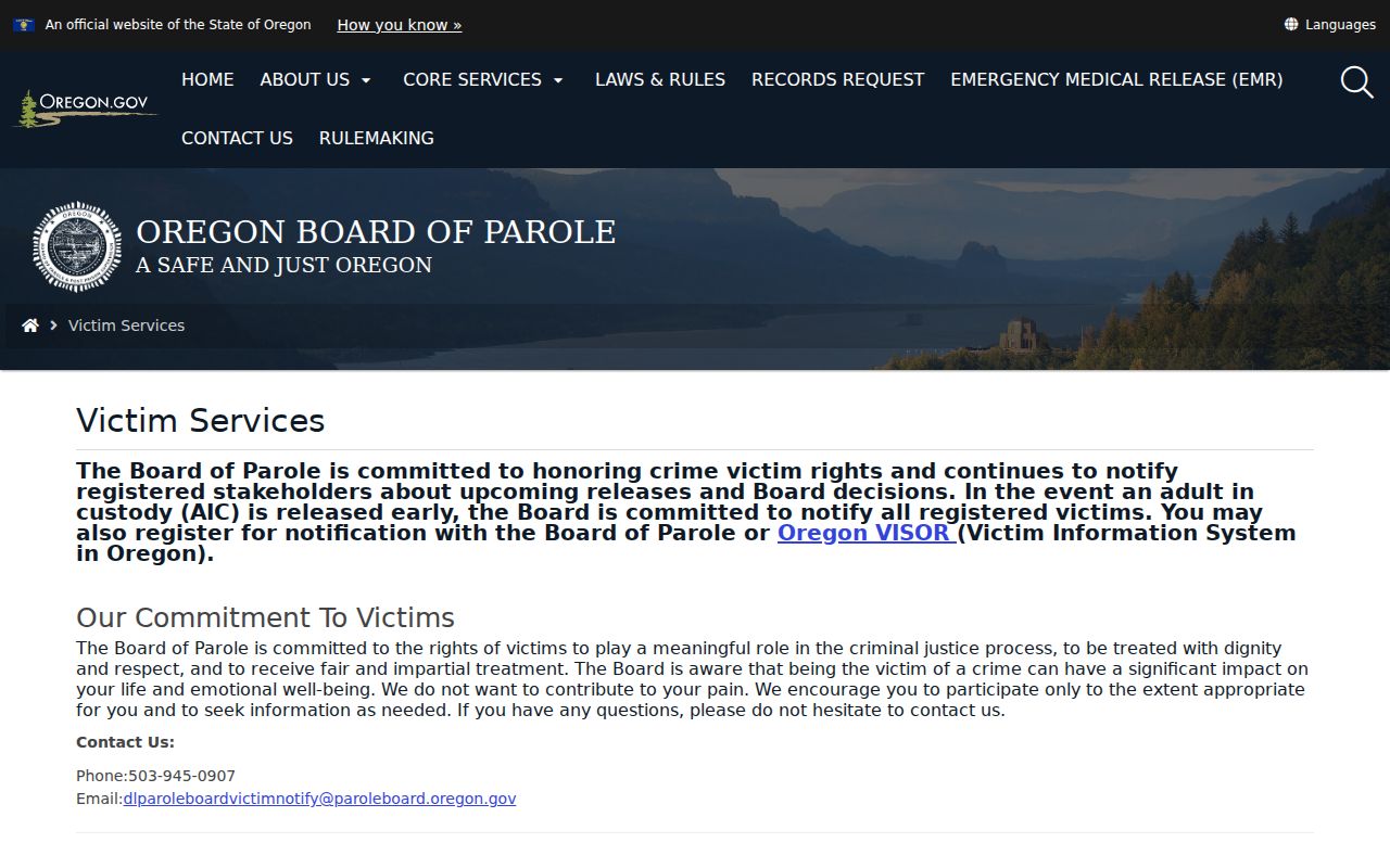 Umatilla County sex offender records and Oregon notification levels