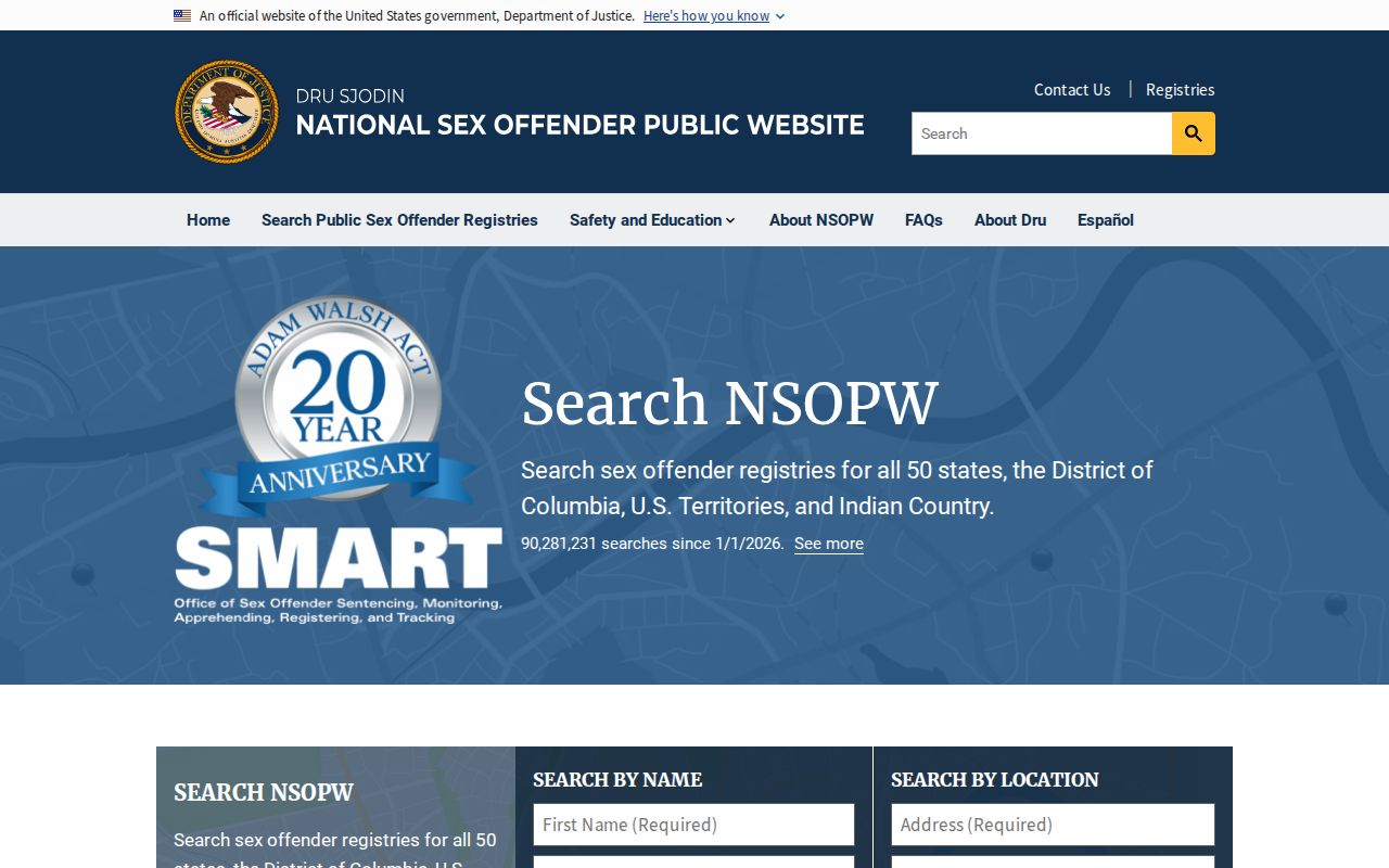 Umatilla County sex offender lookup through the national registry